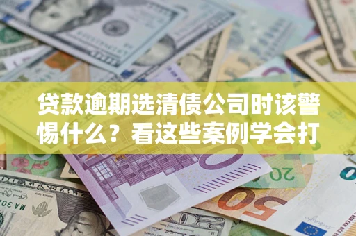 武汉贷款逾期选清债公司时该警惕什么？看这些案例学会打翻身仗