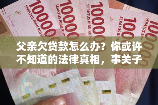 武汉父亲欠贷款怎么办？你或许不知道的法律真相，事关子女未来