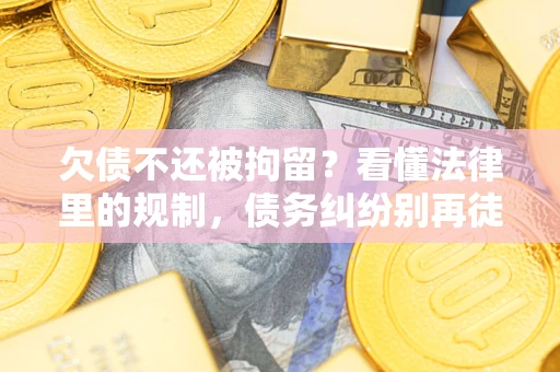 武汉欠债不还被拘留？看懂法律里的规制，债务纠纷别再徒劳奔波