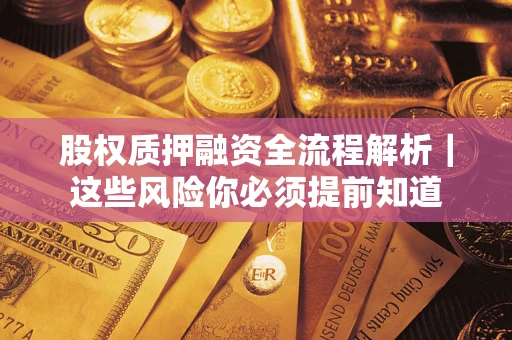 武汉股权质押融资全流程解析｜这些风险你必须提前知道