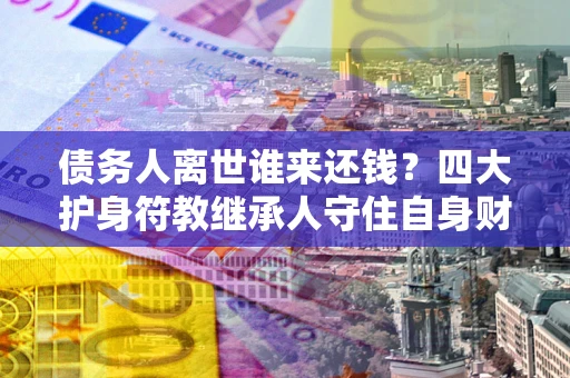武汉债务人离世谁来还钱？四大护身符教继承人守住自身财产